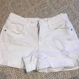 Womens Old Navy White Jean Shorts